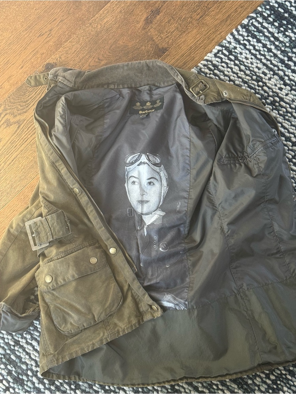 Limited Edition Amelia Earhart Barbour Jacket - Picture 8 of 8